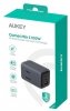 AUKEY PA-C5 ładowarka sieciowa 3xUSB (2xUSB-C i 1xUSB-A) 100W 5A QC5.0 PD3.0 AFC PPS FCP SCP